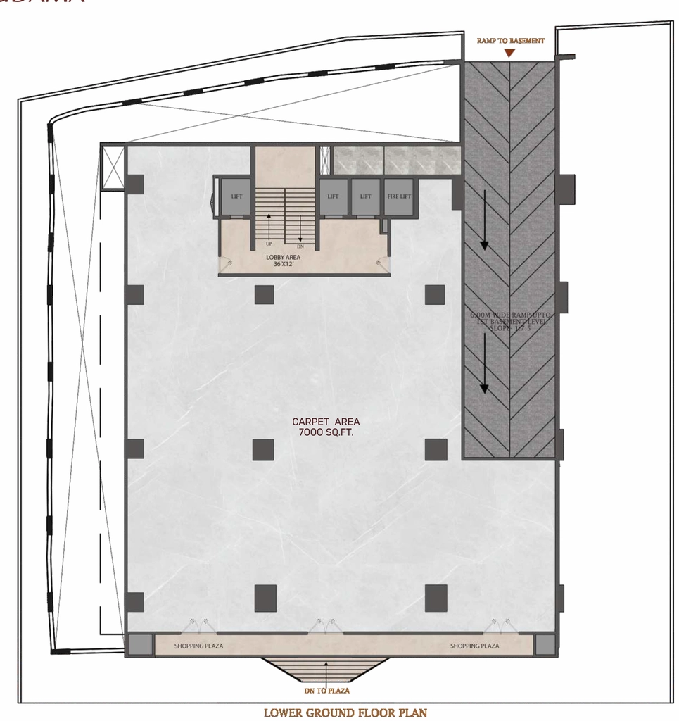 Floor Plan of Iconic Sudama in Dharampeth, Nagpur - Image 338964
