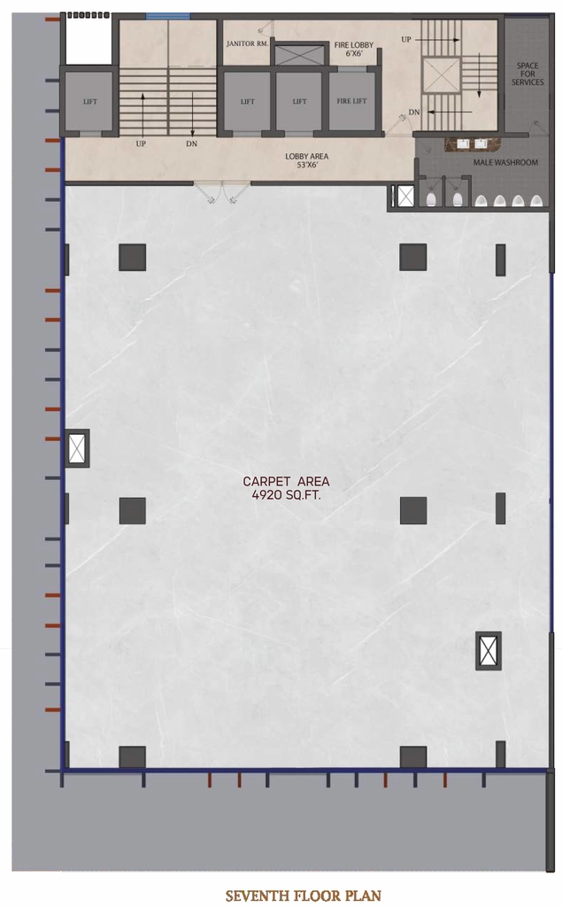 Floor Plan of Iconic Sudama in Dharampeth, Nagpur - Image 338961