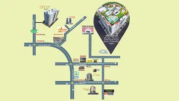 Location of Commercial Aakar Vastu Square - Image 279559
