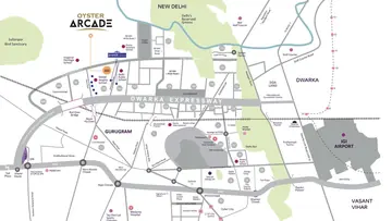 Location of Adani M2K Oyster Arcade - Image 314884