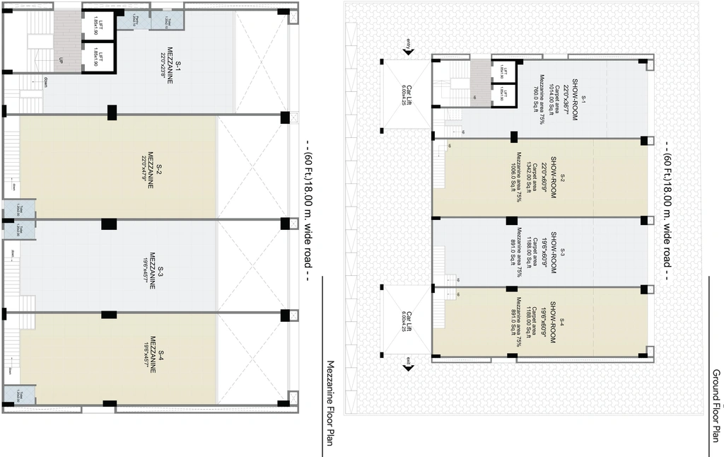 Floor Plan of Parksyde House in College Road, Nashik - Image 280744