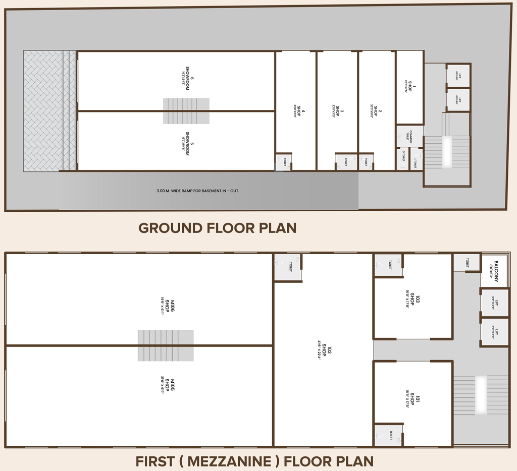 Floor Plan of Livin Solitaire in Canada Corner, Nashik - Image 280729
