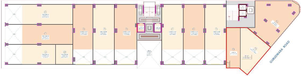 Floor Plan of Shree Kalika Plaza in Mumbai Naka, Nashik - Image 280636