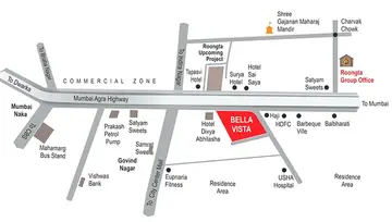 Location of Roongta Bellavista - Image 280356