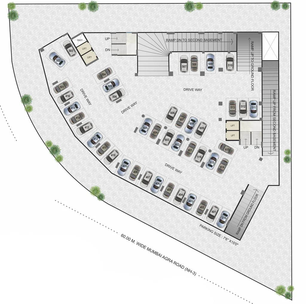 Master Plan of Roongta Bellavista in Govind Nagar, Nashik - Image 280360