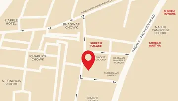 Location of Commercial Shreeji Elevate - Image 280696