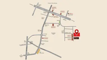 Location of Commercial Roongta Grandezza - Image 280501