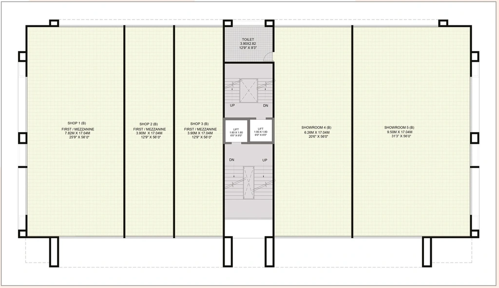 Floor Plan of Vaastu Dweep in Thatte Nagar, Nashik - Image 280856