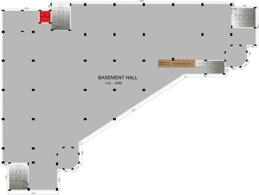 Floor Plan of GLS Crown Avenue in Sector 92, Gurgaon - Image 368452