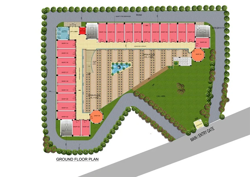 Master Plan of GLS Crown Avenue in Sector 92, Gurgaon - Image 368451