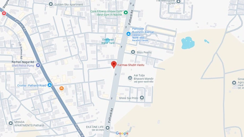 Location of Commercial Karmaa Shubh Vastu in Pathardi Phata, Nashik - Image 280791