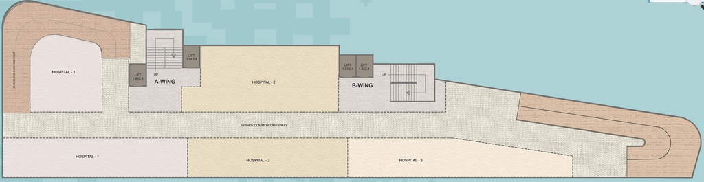 Floor Plan of Archit Sai Avenue in Mumbai Naka, Nashik - Image 280585