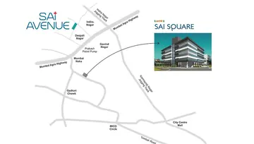 Location of Archit Sai Avenue - Image 280593
