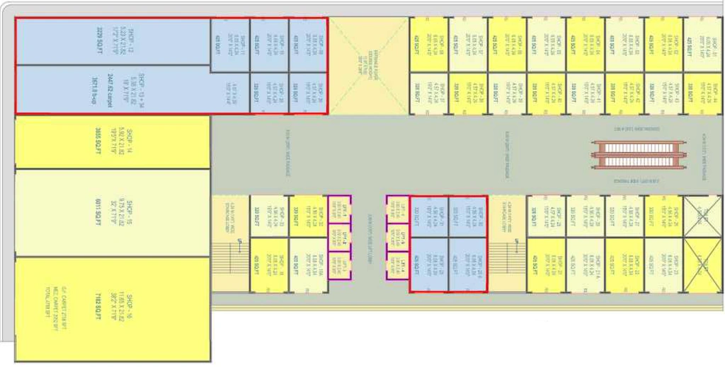 Floor Plan of Deepak Star World A in Govind Nagar, Nashik - Image 280842
