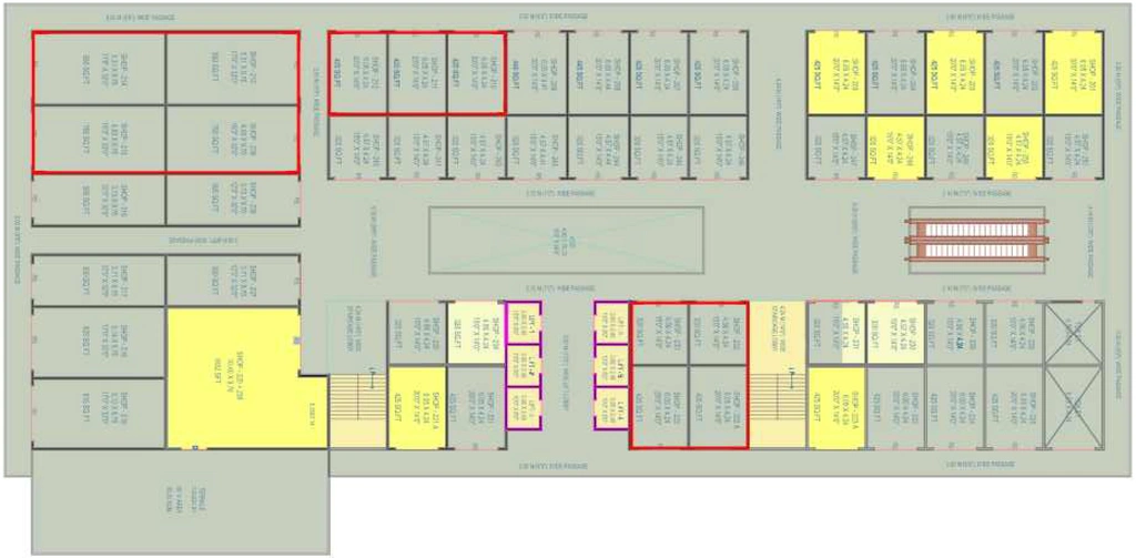 Floor Plan of Deepak Star World A in Govind Nagar, Nashik - Image 280845
