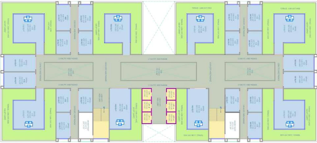 Floor Plan of Deepak Star World A in Govind Nagar, Nashik - Image 280844