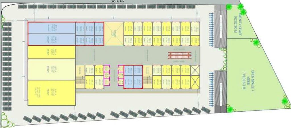 Master Plan of Deepak Star World A in Govind Nagar, Nashik - Image 280848