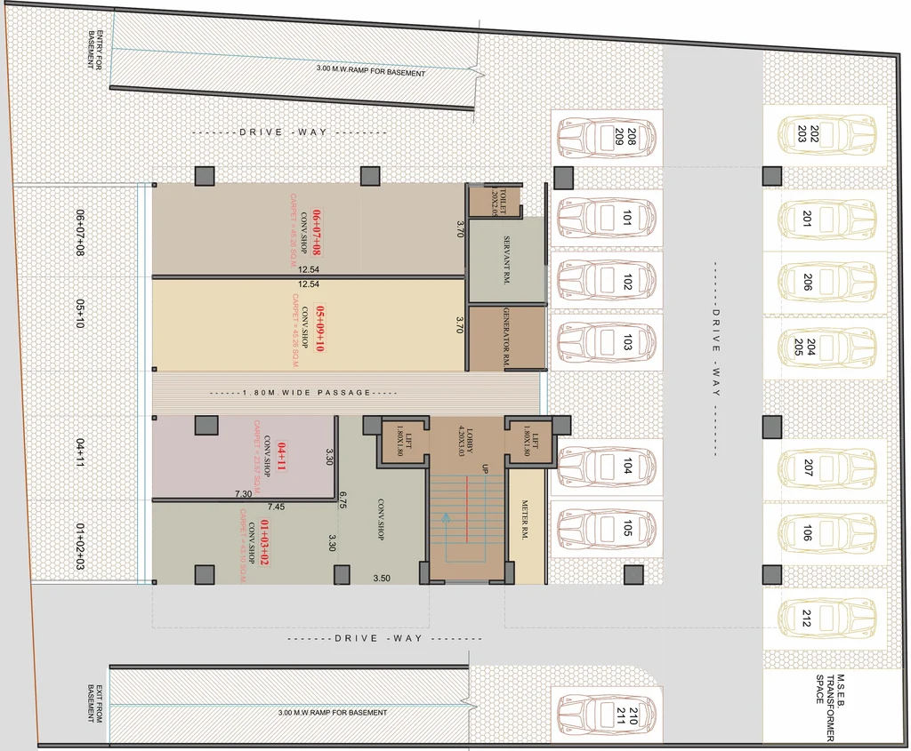 Master Plan of Archit Bhaskar Adroit in Sharanpur, Nashik - Image 280617