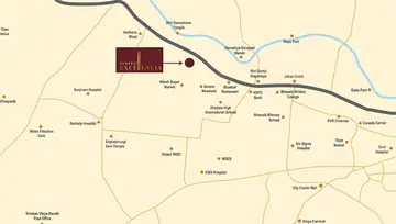 Location of Commercial Shreeji Excelencia - Image 280761