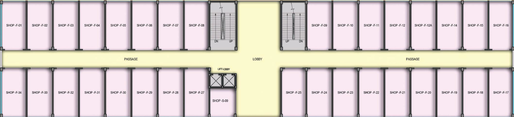 Floor Plan of Omaxe Royal Golf Plaza in Sector 27, Greater Noida - Image 310933
