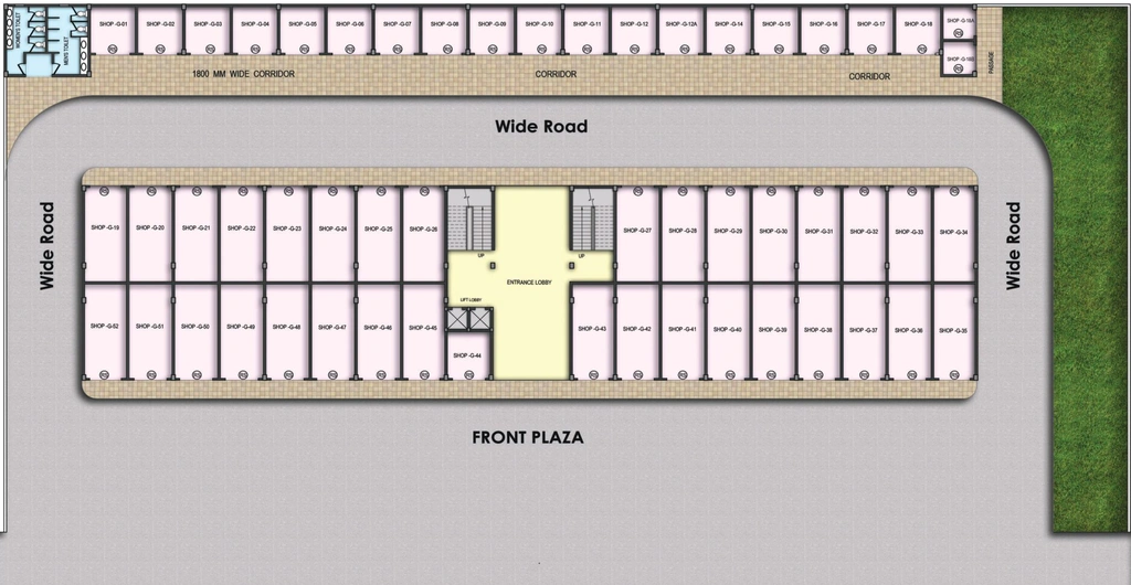 Master Plan of Omaxe Royal Golf Plaza in Sector 27, Greater Noida - Image 310931
