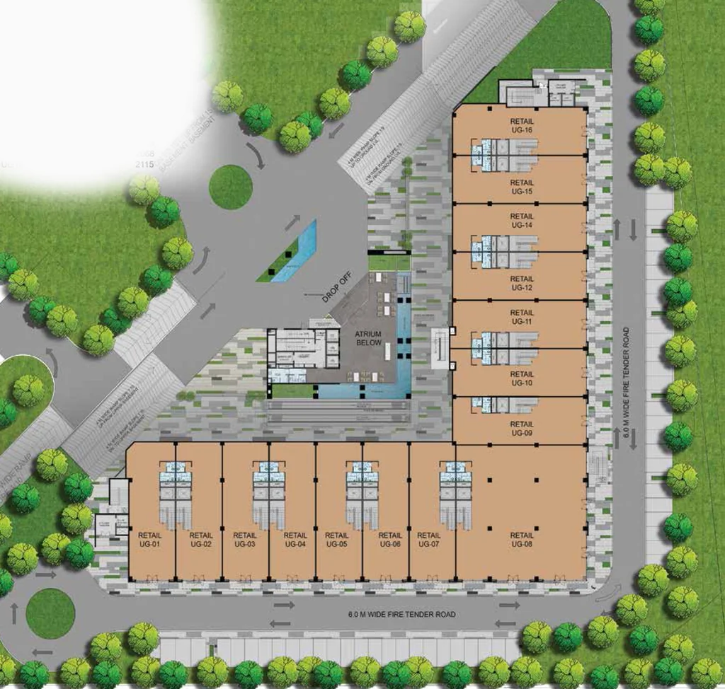 Master Plan of Suncity Horizon Tower in Malviya Nagar, Jaipur - Image 315783