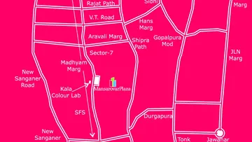 Location of Unique Mansarovar Plaza - Image 316153