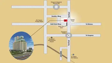 Location of Commercial Sankalp The Rise - Image 315767