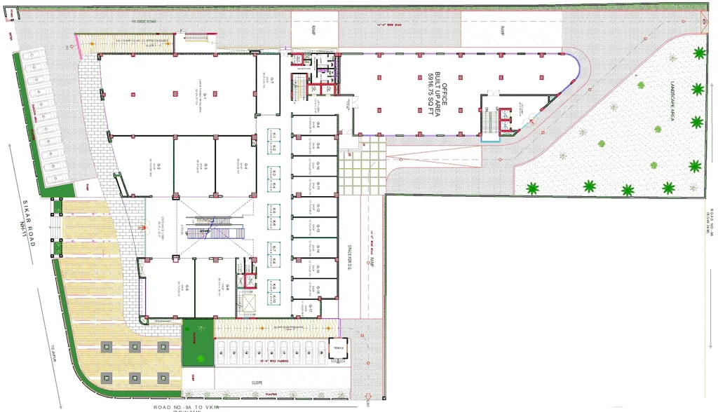Master Plan of ARG North Avenue in Sikar Road, Jaipur - Image 315118