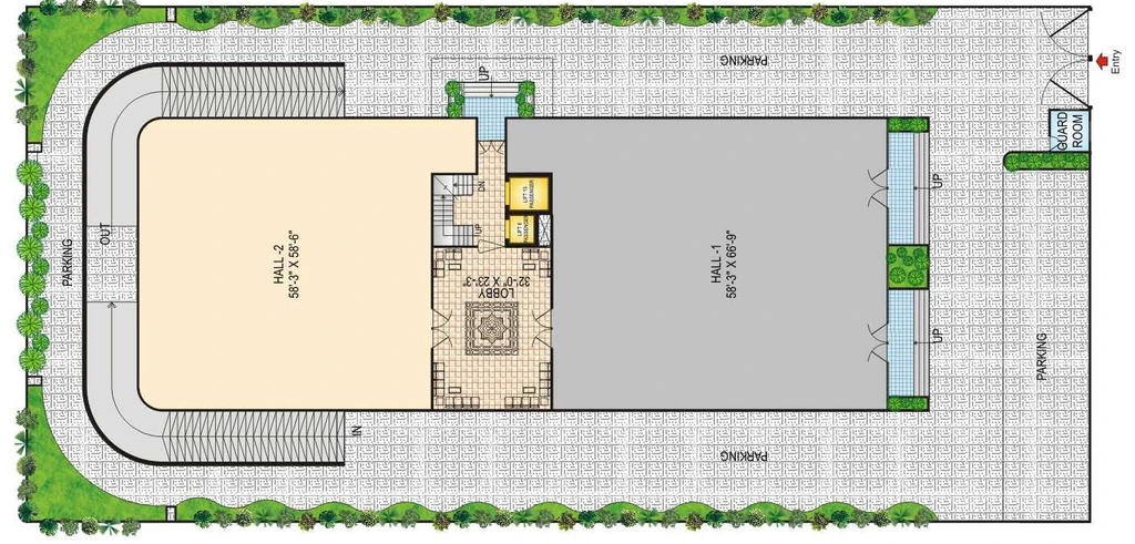 Master Plan of Okay Plus Spaces in Malviya Nagar, Jaipur - Image 315377