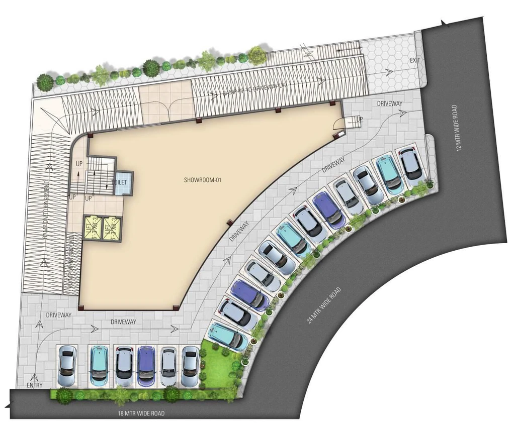 Master Plan of Vatsal The Elysian in Sodala, Jaipur - Image 369044