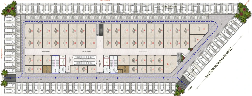Master Plan of R Tech Emporio in Mansarovar, Jaipur - Image 315592