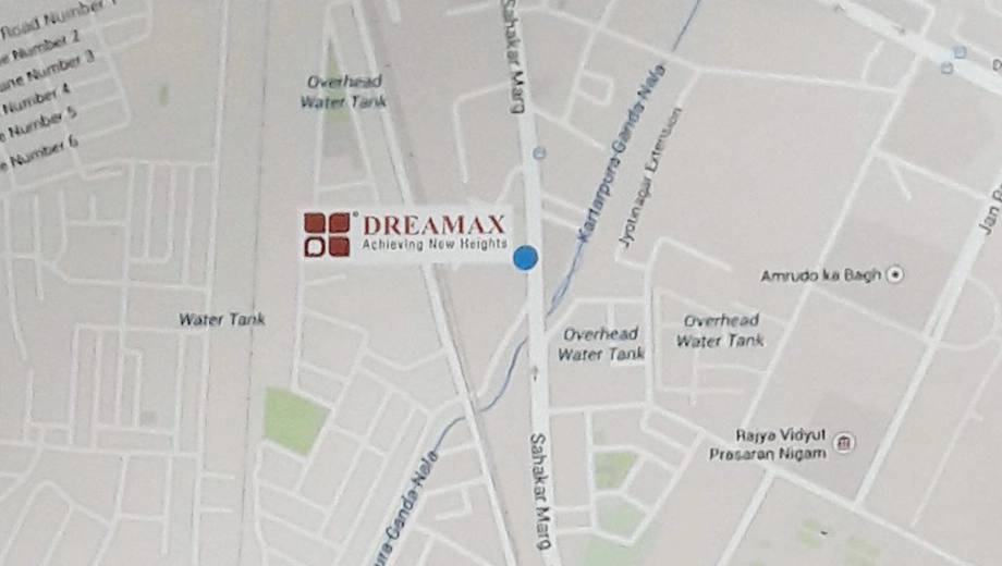 Location of Dreamax Plaza in Lalkothi, Jaipur - Image 315278