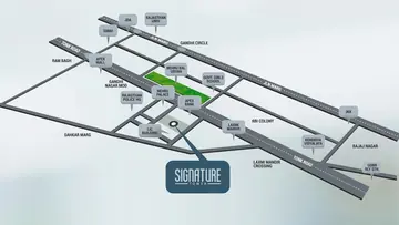 Location of Manglam Signature Tower - Image 315538