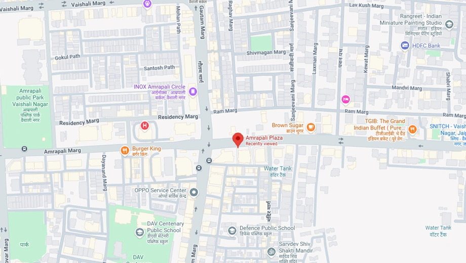 Location of Neelkanth Amrapali Plaza in Vaishali Nagar, Jaipur - Image 368398