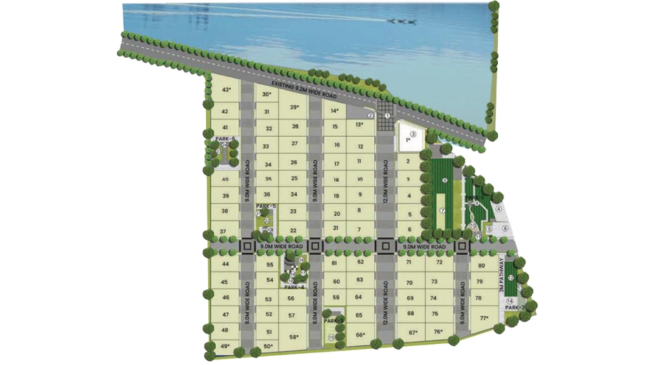 Master Plan of Icon Grand Icon Phase 3 in Bommasandra, Bangalore - Image 333723