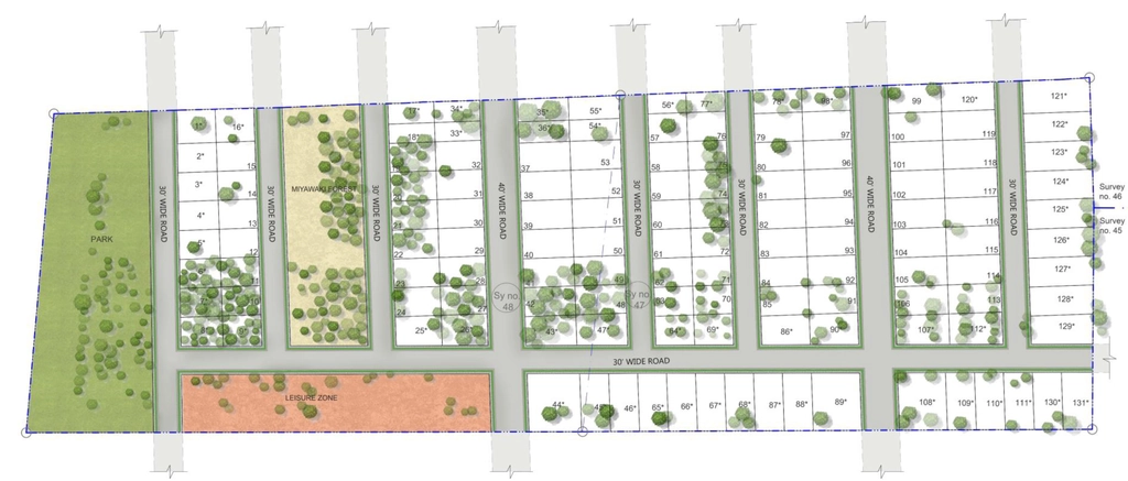 Master Plan of Nesta Ira in Devanahalli, Bangalore - Image 333981