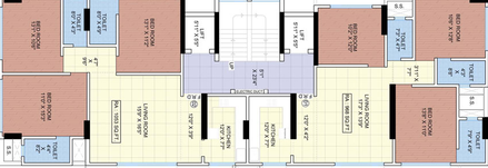 Floor Plan of Majestic Shreyas in Chembur East, Mumbai - Image 35094