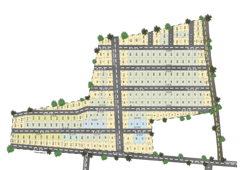 Master Plan of Sizzle East Coast in Budigere Road, Bangalore - Image 335168