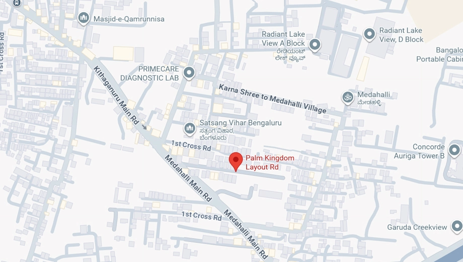 Location of Sizzle Palm Kingdom in KR Puram, Bangalore - Image 331698