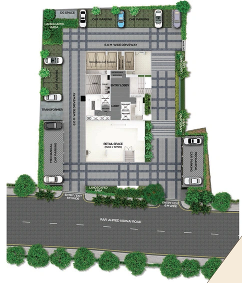 Master Plan of Ginni Park NX in Park Street, Kolkata - Image 308939