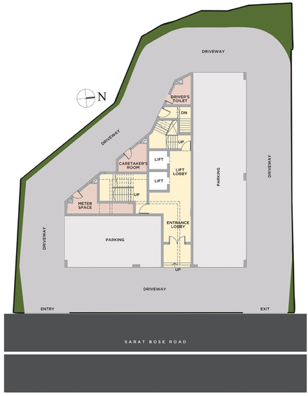 Master Plan of PS The Dominion in Bhowanipore, Kolkata - Image 308866