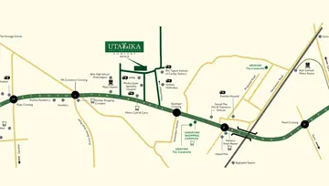 Location of Ambuja Utalika Comfort - Image 308999
