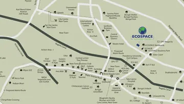 Location of Ambuja Ecospace Business Towers - Image 308930