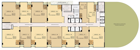 Floor Plan of Imagine Techpark in Salt Lake, Kolkata - Image 309040