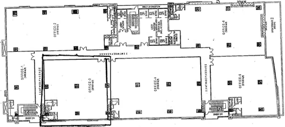 Floor Plan of PS Srijan Techpark in Salt Lake, Kolkata - Image 310571