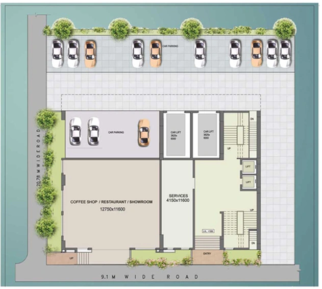 Master Plan of Merlin Matrix in Salt Lake, Kolkata - Image 309339
