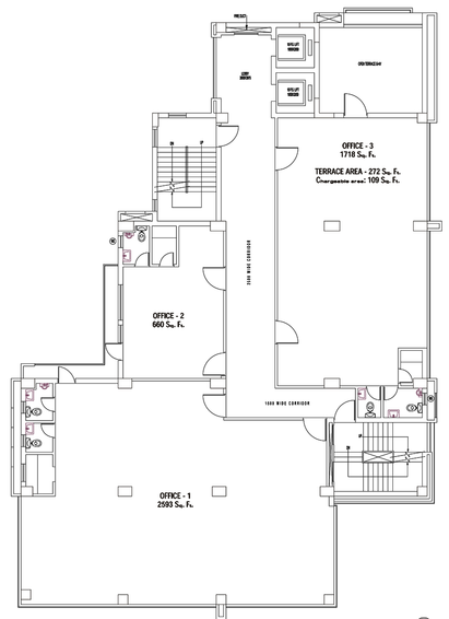 Floor Plan of PS Peninsula in Topsia, Kolkata - Image 309997