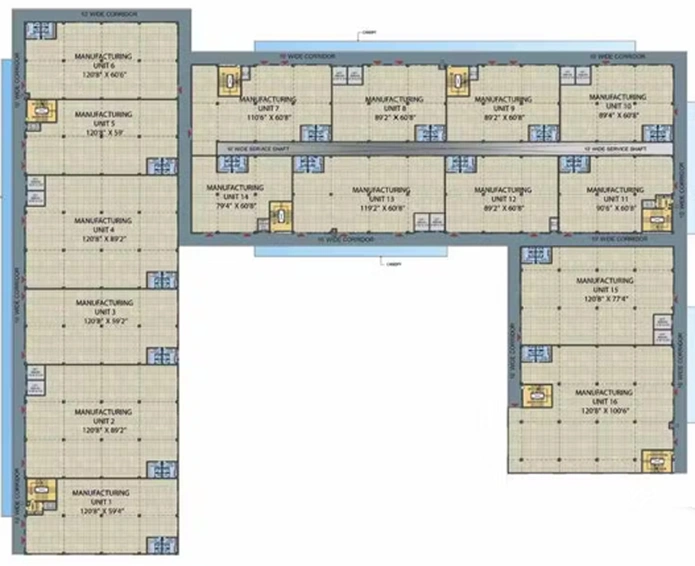 Floor Plan of Alcove Diamond Prestige in Taltala, Kolkata - Image 309872