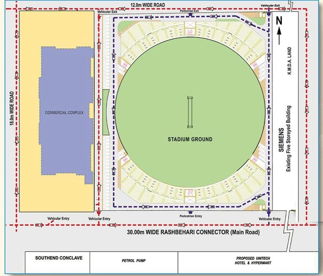 Master Plan of Merlin Acropolis in Kasba, Kolkata - Image 309947
